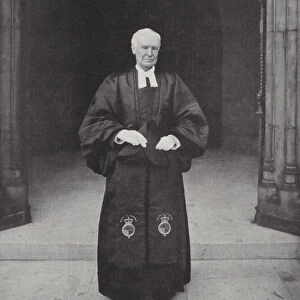 The Chaplain of the House of Commons, Archdeacon Wilberforce (b / w photo)