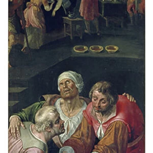 The Charity of Saints Cosmas and Damian (oil on panel)
