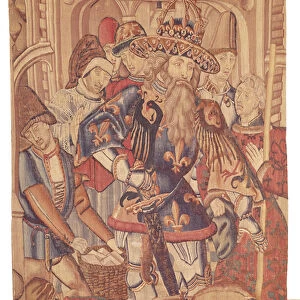 Charlemagne (742-814) Tournai Workshop (tapestry)