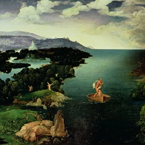 Charon Crossing the River Styx, 1515-24 (oil on panel)