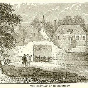 The Chateau of Hougoumont (engraving)