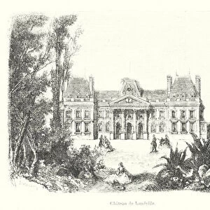 Chateau de Luneville (engraving)