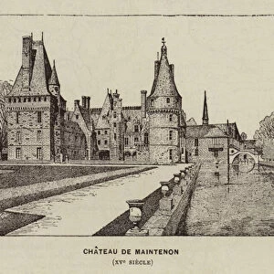 Chateau de Maintenon (engraving)