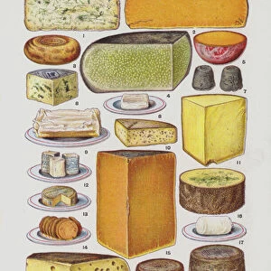 Cheese (chromolitho)