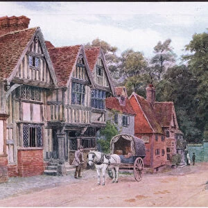 Chiddingstone, Kent, from The Cottages and the Village Life of Rural England published by