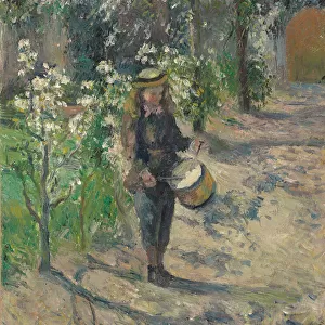 Child with a Drum; L enfant au tambour, 1877 (oil on canvas)