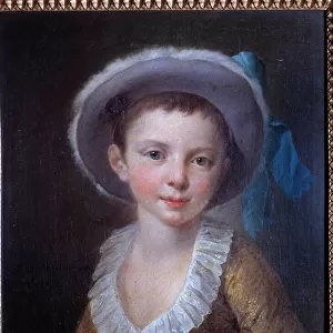 Child Portrait Anonymous 18th century painting, Paris, Museum of Decorative Arts
