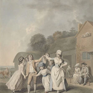Children Dancing, 1798 (w / c on paper)
