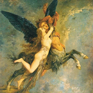 The Chimera, 1866 (oil on panel)