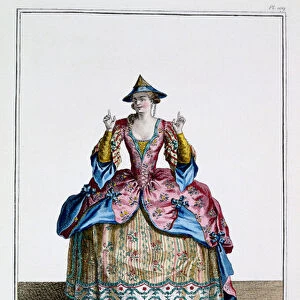 Chinoise, from the Ballet des Indes Galantes, late 18th century