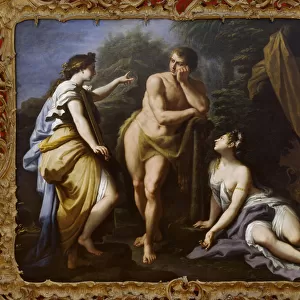 The Choice of Hercules, 1712 (oil on canvas)