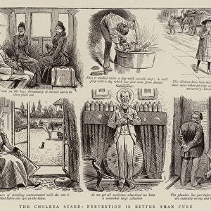 The Cholera Scare, Prevention is better than Cure (engraving)