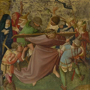 Christ Carrying the Cross, 1420-25 (oil on panel)