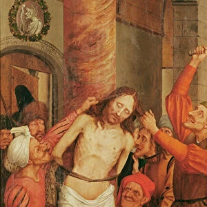 Christ at the Column (oil on canvas)