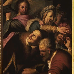 Christ Driving the Moneychangers from the Temple, 1626 (oil on canvas)