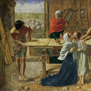 Christ in the House of His Parents, 1863 (oil on canvas)