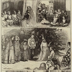 Christmas at Nazareth House, Hammersmith (engraving)