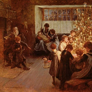 The Christmas Tree, 1911 (oil on canvas)