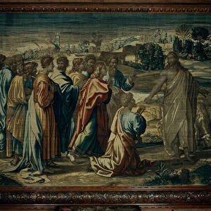 Christs Charge to St. Peter, Mortlake workshop, 1635-39 (textile)