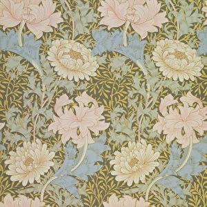 Chrysanthemum wallpaper, 1876 (wallpaper)