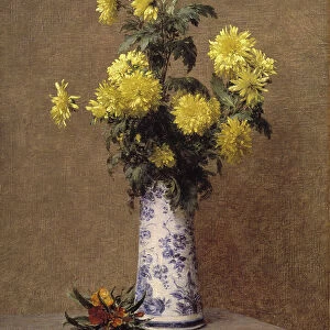 Chrysanthemums, 1879 (oil on canvas)