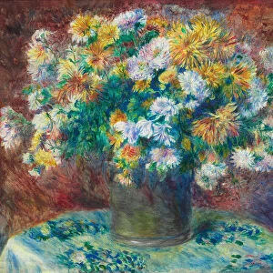 Chrysanthemums, 1881-82 (oil on canvas)