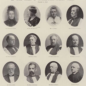 The Church Congress at Newcastle-on-Tyne, Prominent Speakers (b / w photo)