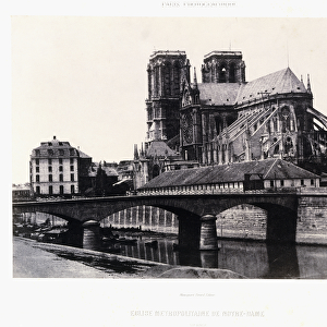 Church of Notre-Dame, XII century, c. 1852 (salt print)
