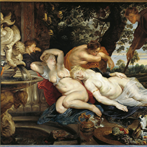 Cimon and Iphigenia (oil on canvas, c. 1617)