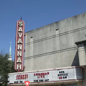 Cinema in Savannah, Georgia, USA, 2013 (photo)