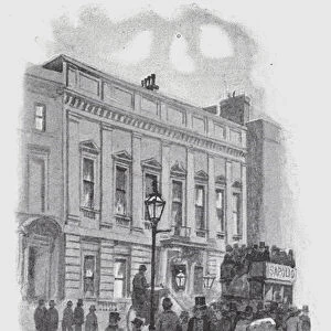 City Club, Old Broad Street (litho)