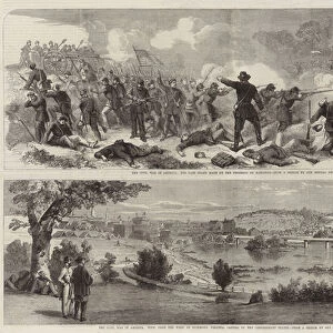 The Civil War in America (engraving)