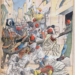 Civil War in Morocco, illustration for Le Petit Journal, 18 January