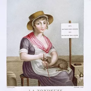 The clippers, c. 1816 (coloured engraving)