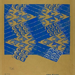 Cloud Flight, September 1929 (gouache on paper)