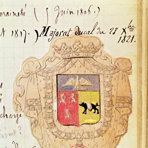 Coat of arms of Charles Maurice de Talleyrand-Perigord (1754-1838