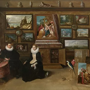 The Collection of Paintings of Sebastian Leerse, c. 1610 (oil on panel)