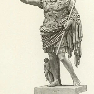 Colossal Statue of Augustus (engraving)
