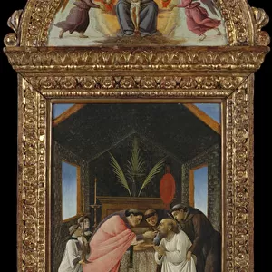 The Last Communion of Saint Jerome, c. 1490 (tempera and gold on wood)