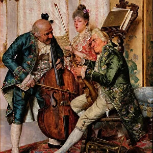 Concertino, 1875-85 (oil on canvas)