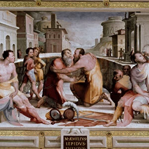 The conciliation of the Roman consul Marcus Fulvius Flaccus