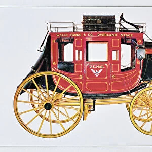Concord Stagecoach used by Wells Fargo & Co. made in Concord