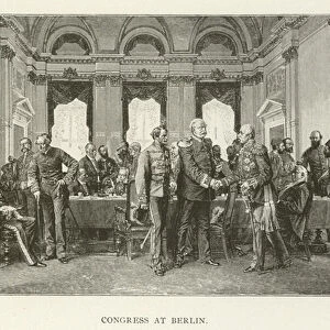 Congress at Berlin (engraving)