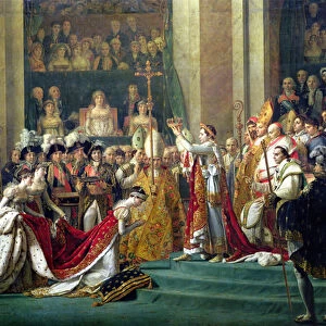 The Consecration of the Emperor Napoleon (1769-1821) and the Coronation of the Empress Josephine