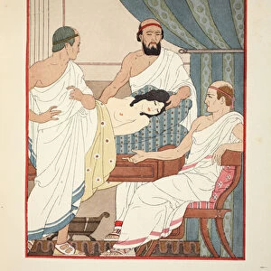 Consulting with other doctors, illustration from The Works of Hippocrates