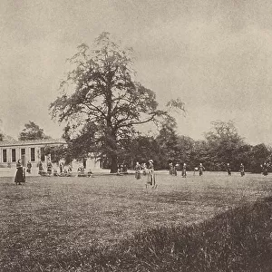 Convent of the Sacred Heart, Roehampton: Playground and Gymnasium (b/w photo)