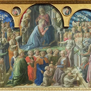Coronation of the Virgin, 1439-47 circa, (tempera on wood)