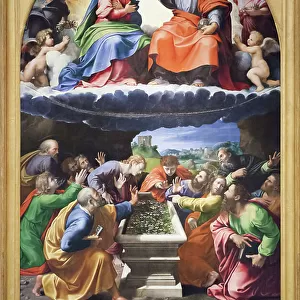 Coronation of the Virgin, or Madonna of Monteluce, c. 1525 (oil on wood)