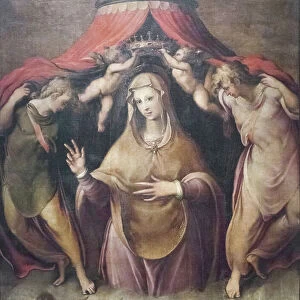 The Coronation of the Virgin (oil on canvas)