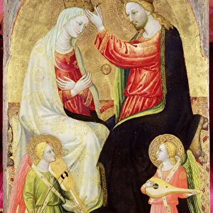 The Coronation of the Virgin (tempera on panel)